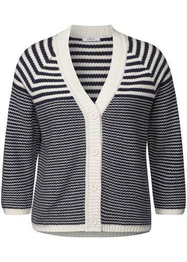 Structure-Mix Cardigan