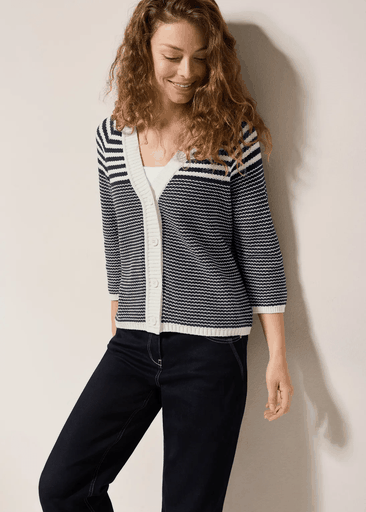 Structure-Mix Cardigan