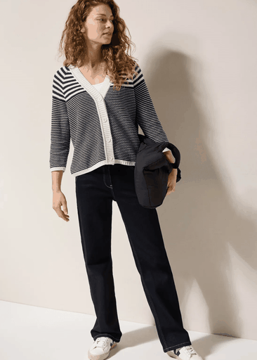 Structure-Mix Cardigan
