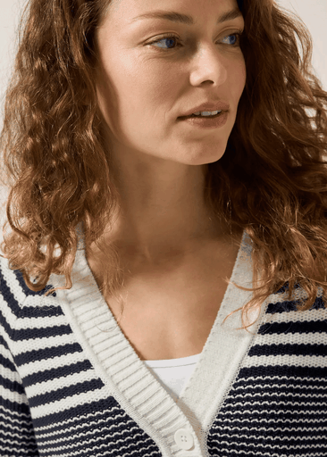 Structure-Mix Cardigan