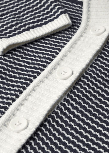 Structure-Mix Cardigan