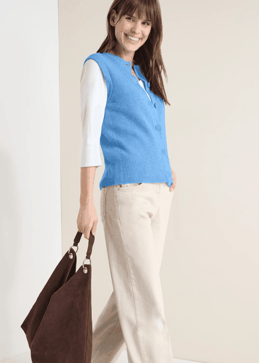 Rib Mix Vest