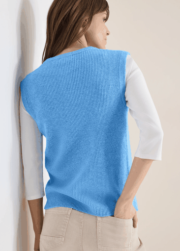 Rib Mix Vest
