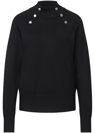 Sweater With Button Detail