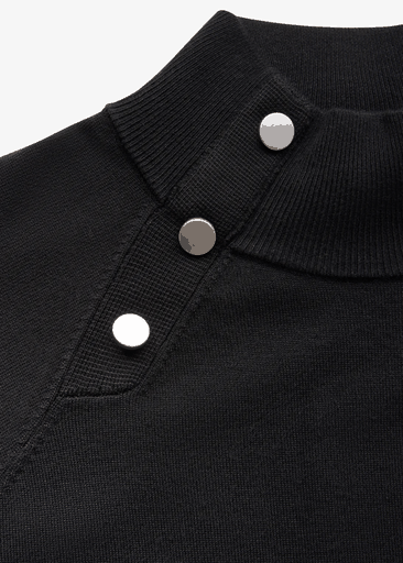Sweater With Button Detail