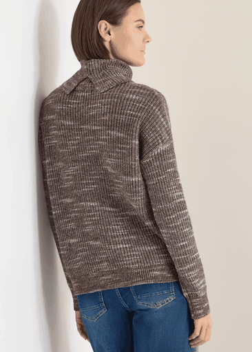 Space-Dye Rollneck