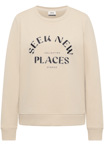 Sweatshirt with Embroidery