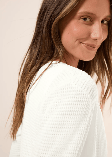 Ajour Knit Open Jacket Ajour Knit Open Jacket