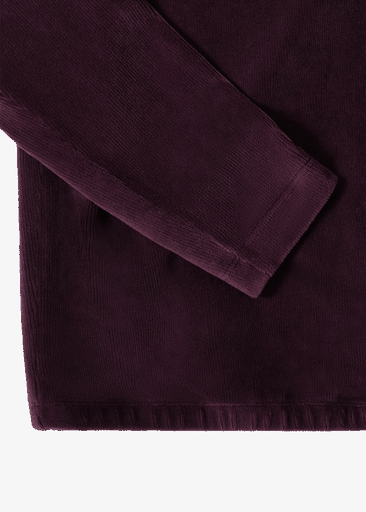 Fine Cord Big Collar T-Shirt