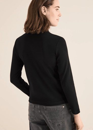 Turtle Neck Rib Shirt