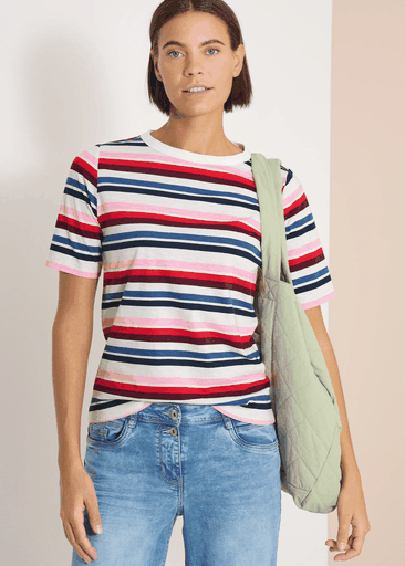 Multi Striped Slubyarn Shirt