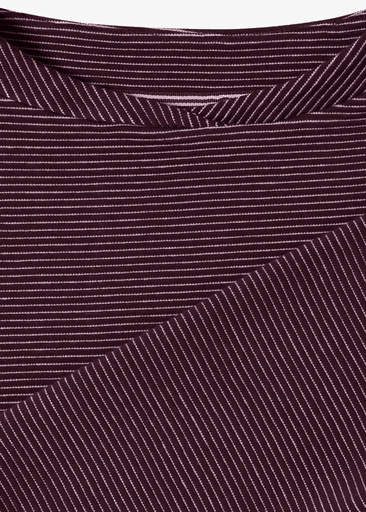 Tos Two Tone Ottoman Funnel Neck