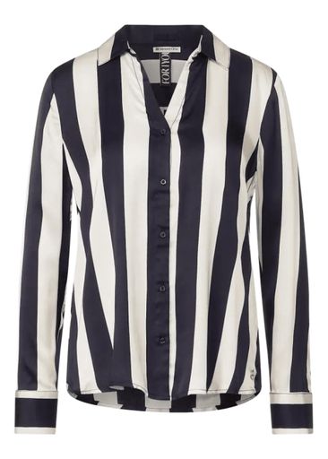 STRIPED SATIN SHIRT STRIPED SATIN SHIRT