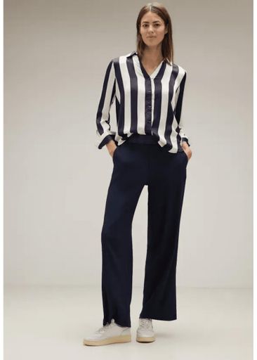 STRIPED SATIN SHIRT STRIPED SATIN SHIRT