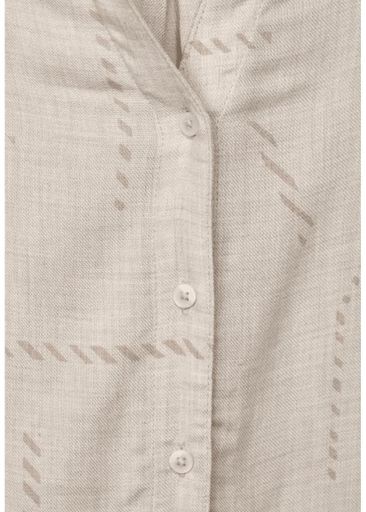 PRINTED MELANGE BLOUSE PRINTED MELANGE BLOUSE