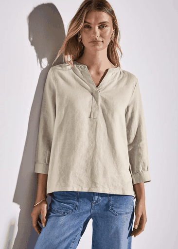 Splitneck Blouse Splitneck Blouse