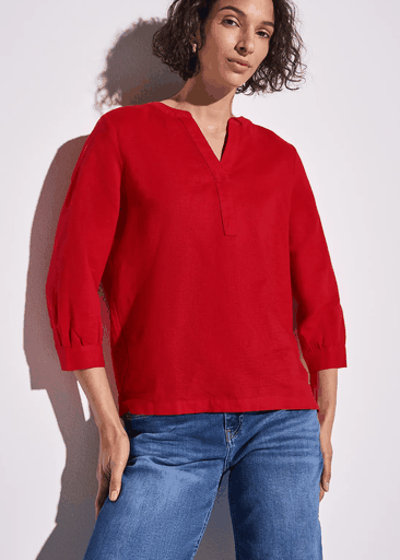 Splitneck Blouse Splitneck Blouse