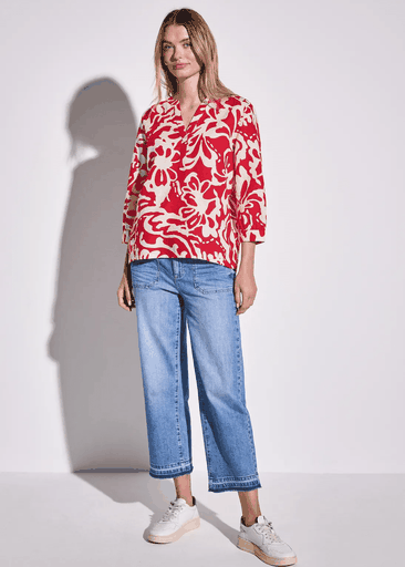 Splitneck Blouse Splitneck Blouse