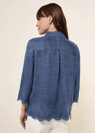 Lyocell Embroidery Blouse Lyocell Embroidery Blouse