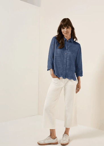 Lyocell Embroidery Blouse Lyocell Embroidery Blouse