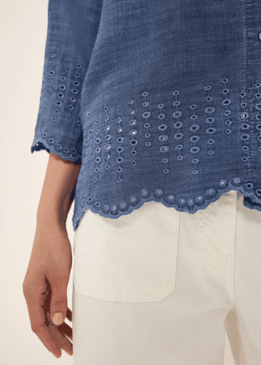 Lyocell Embroidery Blouse Lyocell Embroidery Blouse