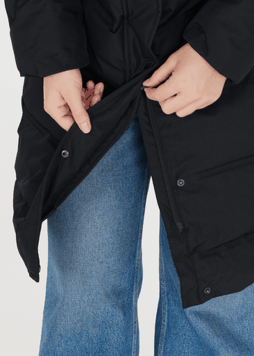 Woman Coat Fix Hood