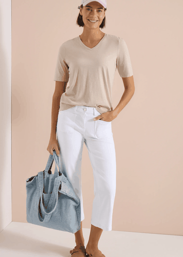 Style Neele White Patch