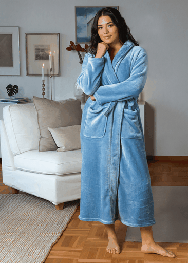 SOLID ROBE SILKFLEECE