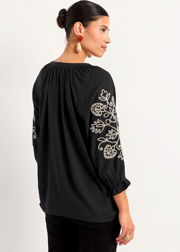 EMMY EMB BLOUSE