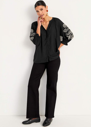 EMMY EMB BLOUSE