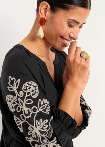 EMMY EMB BLOUSE