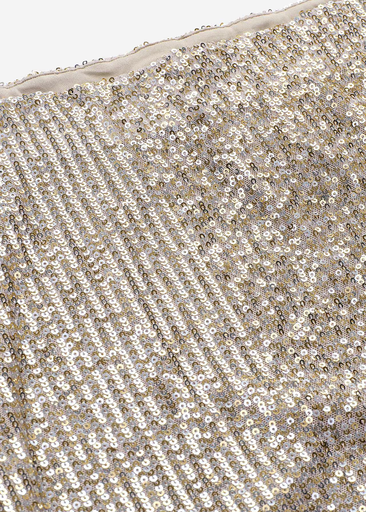 Octavia sequin skirt