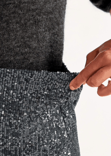 Octavia sequin skirt