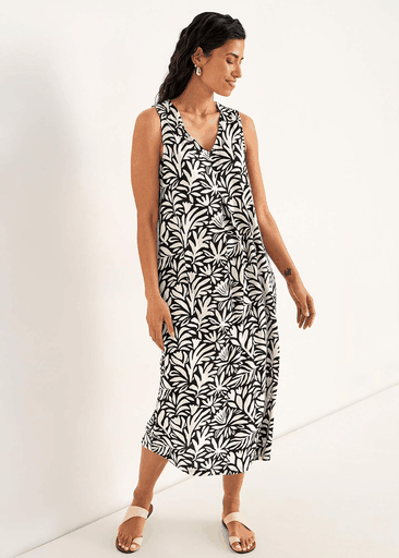 Etna pleat dress