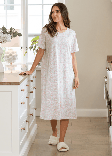 NIGHTGOWN SHORT SLEE NIGHTGOWN SHORT SLEE