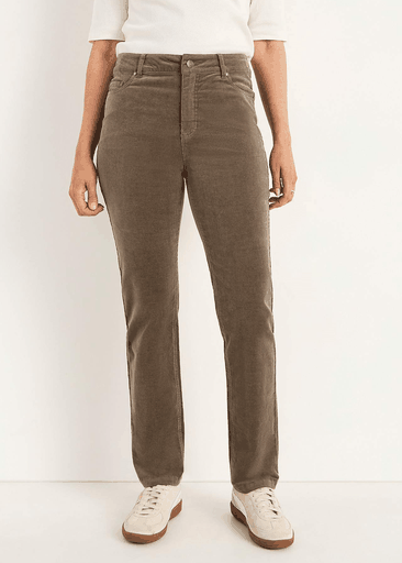 Caroline sraight cord trousers