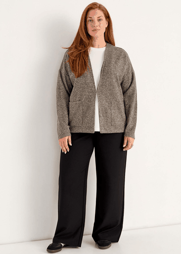 Beata short pocket cardigan