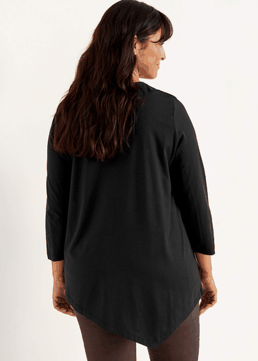 Amira uneven hem tunic