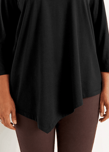 Amira uneven hem tunic