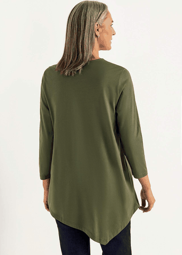 Amira uneven hem tunic