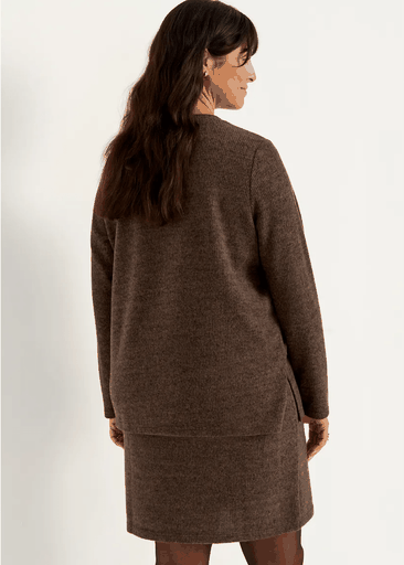 Beata slit sweater