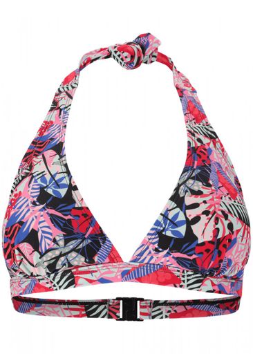 POZZUOLI W PRINTED BIKINI TOP