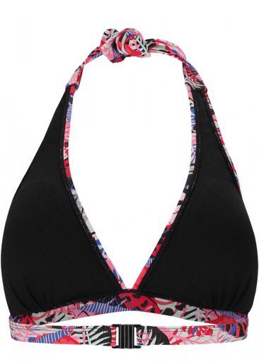 POZZUOLI W PRINTED BIKINI TOP