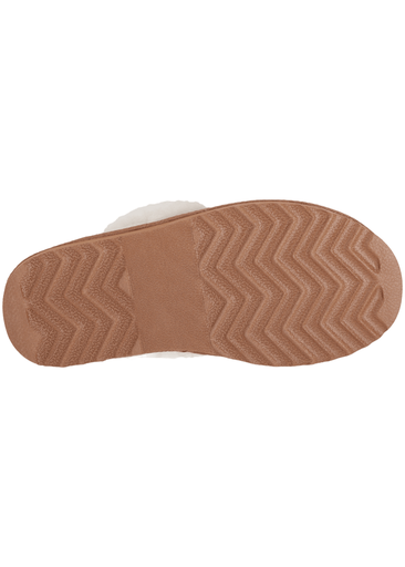 TAMARA W WARM LEATHER SLIPPER