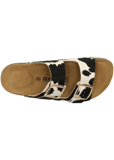 Reina W Leather Cork Sandal