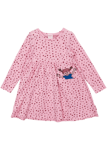 SPECKLE DRESS PINK