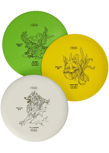 Tsutomu Starter Disc Golf 3pcs. Set