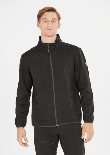 SAMPTON M MELANGE FLEECE JACKET SAMPTON M MELANGE FLEECE JACKET