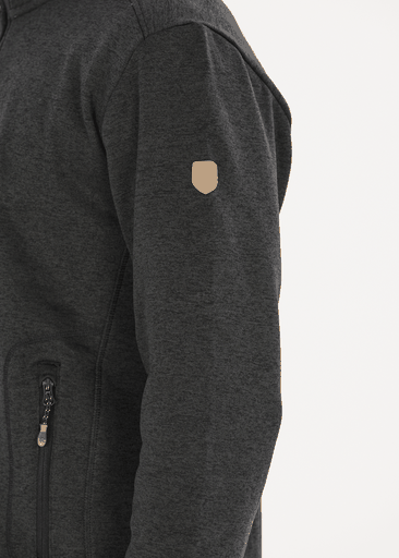 SAMPTON M MELANGE FLEECE JACKET SAMPTON M MELANGE FLEECE JACKET
