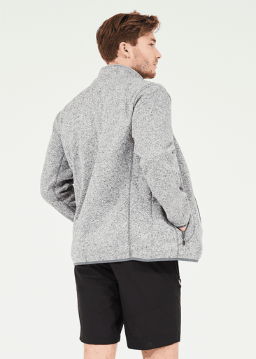 SAMPTON M MELANGE FLEECE JACKET